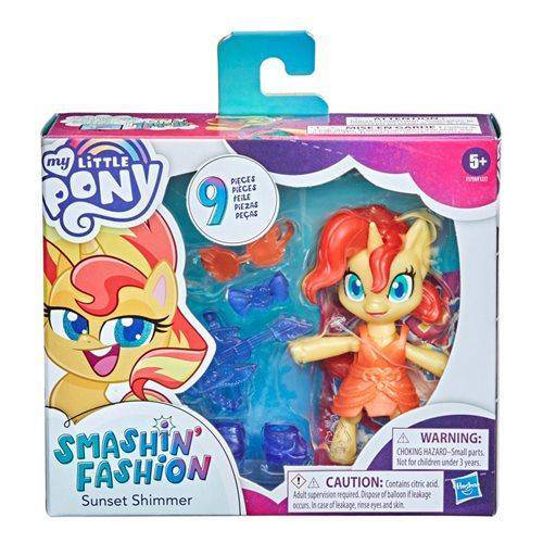 My Little Pony Smashin Fashion Sunset Shimmer Mini-Figure - by Hasbro