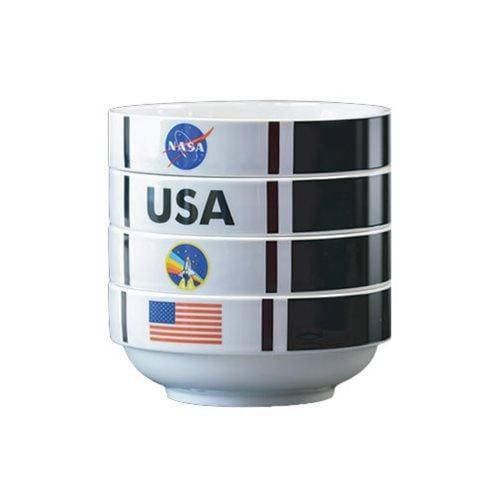 NASA Shuttle Stackable Bowl Set - by The Coop