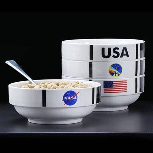 NASA Shuttle Stackable Bowl Set - by The Coop