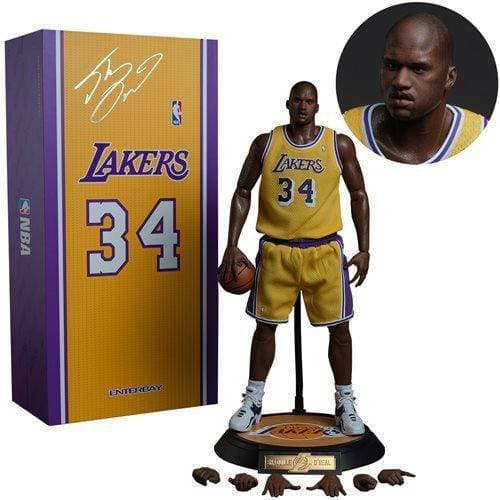 NBA Los Angeles Lakers Shaquille O'Neal 1:6 Scale Real Masterpiece Action Figure - by Enterbay