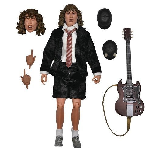 NECA AC/DC Angus Young Highway To Hell 8-Inch Clothed Action Figure - by NECA