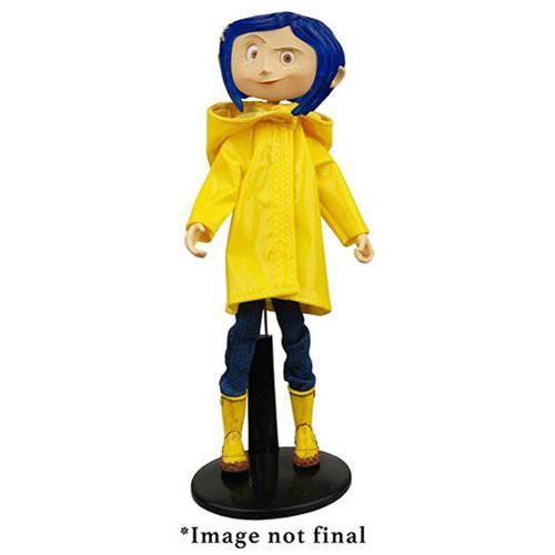 NECA Coraline in Raincoat Articulated Action Figure - by NECA