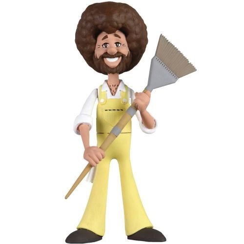 NECA Overalls Bob Ross Toony Classics 6 Inch Action Figure - by NECA