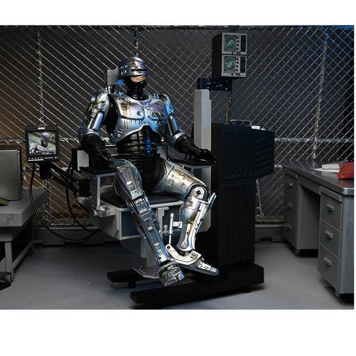 NECA Robocop Battle Damaged Robocop W/ Chair Ultimate 7-Inch Action Figure - by NECA