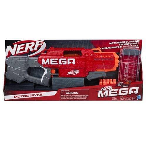 Nerf Mega Motostryke Motorized 10-Dart Blaster - by Hasbro