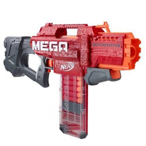 Nerf Mega Motostryke Motorized 10-Dart Blaster - by Hasbro