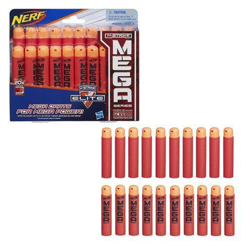 Nerf N-Strike Elite Mega Dart Refill 20-Pack - by Hasbro