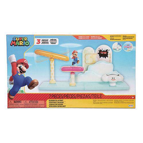 Nintendo 2 1/2-Inch Cloud Playset - by Jakks Pacific