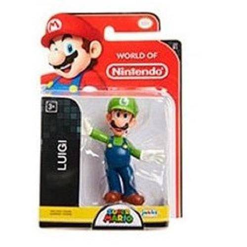 Nintendo 2 1/2-Inch Mini-Figure - Luigi - by Jakks Pacific