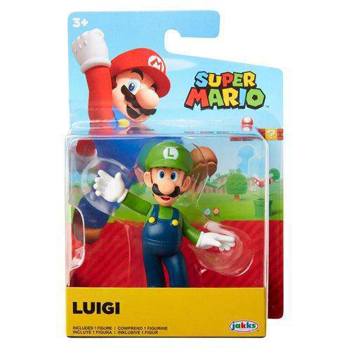 Nintendo 2 1/2-Inch Mini-Figure - Luigi - by Jakks Pacific