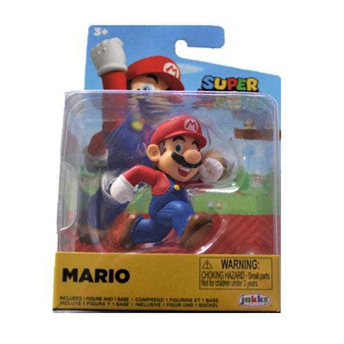 Nintendo 2 1/2-Inch Mini-Figure - Running Mario - by Jakks Pacific