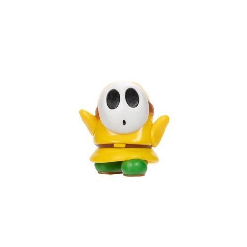 Nintendo 2 1/2-Inch Mini-Figure - Yellow Shy Guy - by Jakks Pacific
