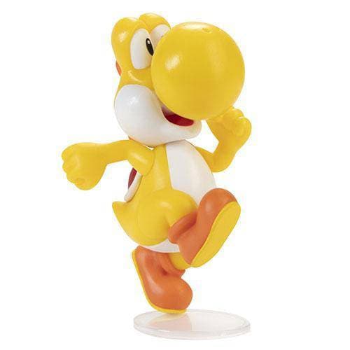 Nintendo 2 1/2-Inch Mini-Figure - Yellow Yoshi - by Jakks Pacific