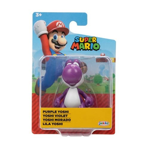 Nintendo Super Mario 2 1/2-Inch Mini-Figure - Purple Yoshi - by Jakks Pacific