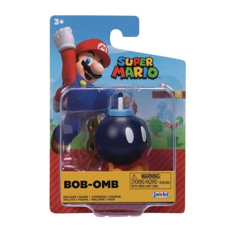 Nintendo Super Mario 2 1/2" Mini-Figure - Bob-Omb - by Jakks Pacific