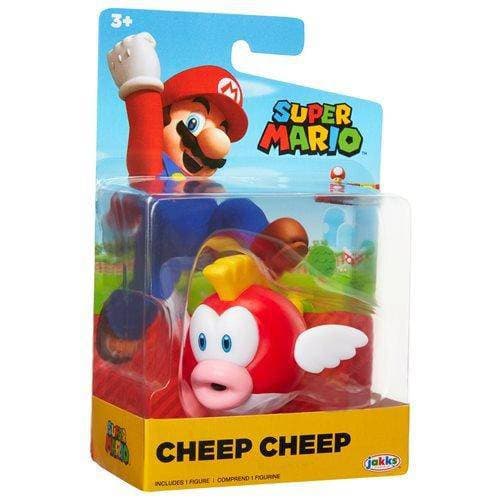 Nintendo Super Mario - 2 1/2" Mini-Figure - Cheep Cheep - by Jakks Pacific