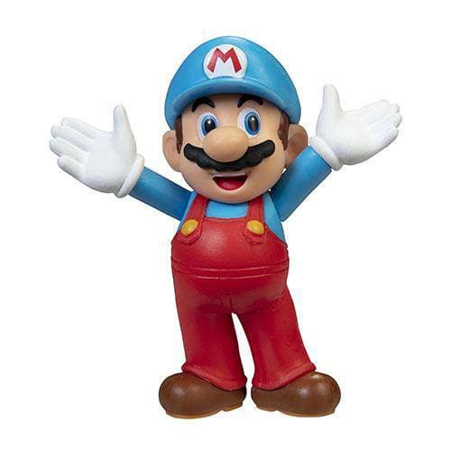 Nintendo Super Mario 2 1/2" Mini-Figure - Ice Mario - by Jakks Pacific