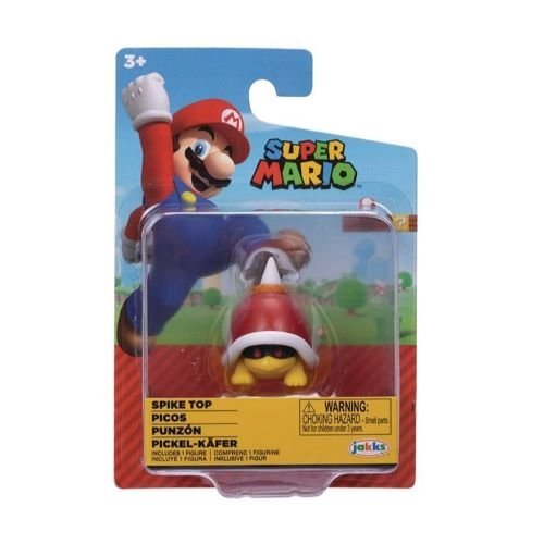 Nintendo Super Mario 2 1/2" Mini-Figure - Spike Top - by Jakks Pacific