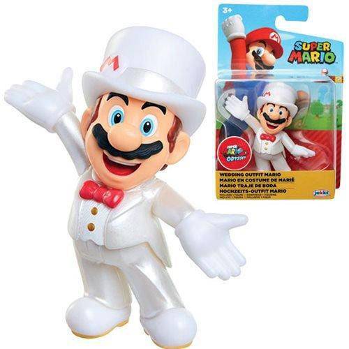 Nintendo Super Mario Odyssey - 2 1/2-Inch Mini-Figure - Wedding Outfit Mario - by Jakks Pacific