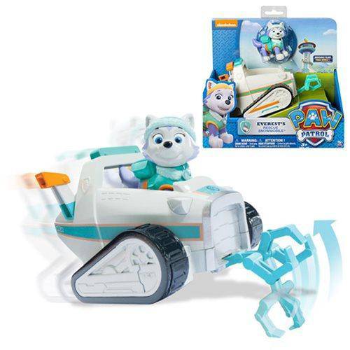 Paw Patrol Everest's Rescue Snowmobile Vehicle and Figure - by Spin Master