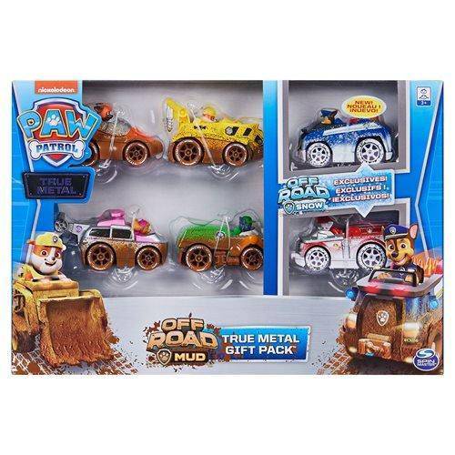 PAW Patrol True Metal Off-Road 1:55 Scale Die-Cast Vehicles Gift Set 6-Pack - by Spin Master