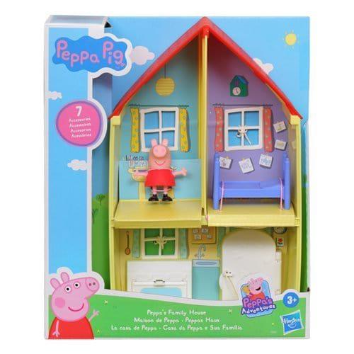 Peppa Pig Peppa's Adventures Peppa's Family House Playset - by Hasbro