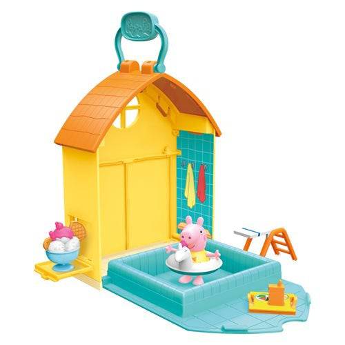 Peppa Pig Peppa's Adventures Peppa's Swimming Pool Fun Playset - by Hasbro