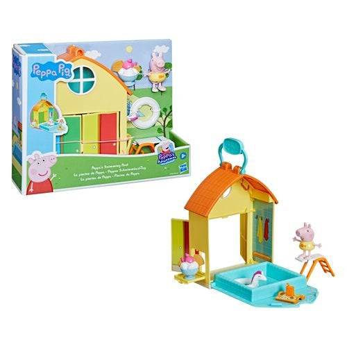 Peppa Pig Peppa's Adventures Peppa's Swimming Pool Fun Playset - by Hasbro