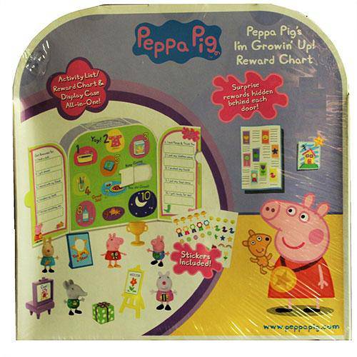 Peppa Pig's I'm Growing up! Reward Chart - by Jazwares