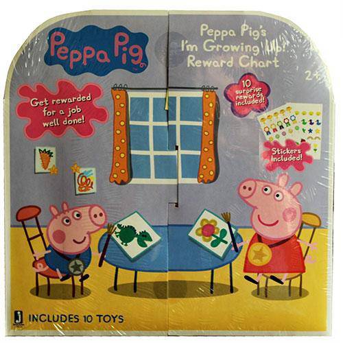 Peppa Pig's I'm Growing up! Reward Chart - by Jazwares