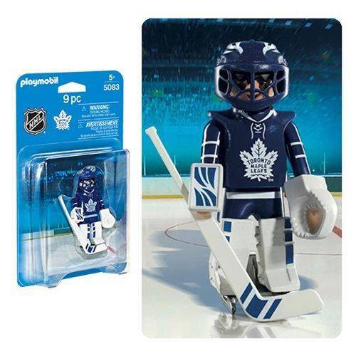 Playmobil 5083 NHL Toronto Maple Leafs Goalie Action Figure - by Playmobil