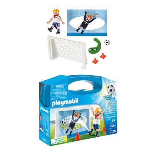 Playmobil 5654 Soccer Shootout Carry Case - by Playmobil
