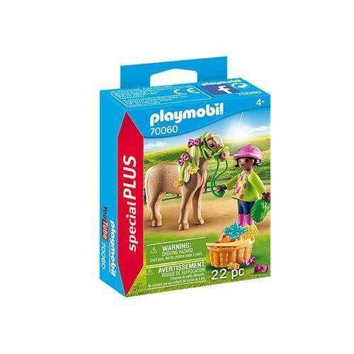 Playmobil 70060 Special Plus Girl with Pony Action Figure - by Playmobil