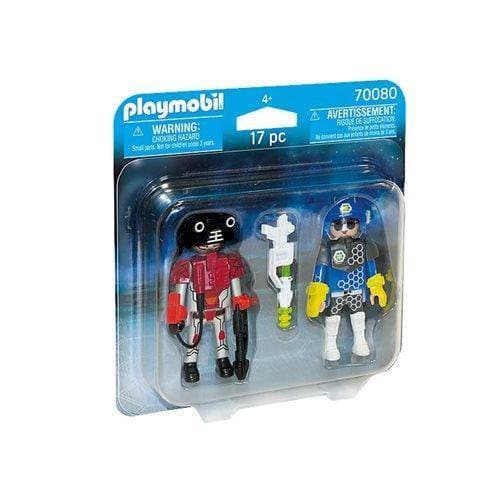 Playmobil 70080 Duo Packs Space Policeman and Thief Action Figures - by Playmobil