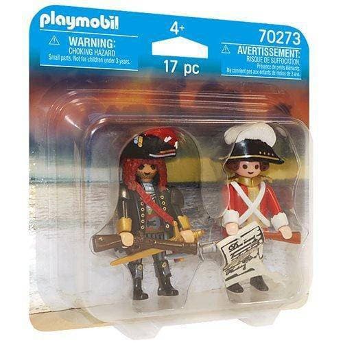 Playmobil 70273 DuoPack Pirate and Redcoat Action Figures - by Playmobil