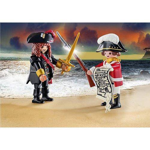 Playmobil 70273 DuoPack Pirate and Redcoat Action Figures - by Playmobil