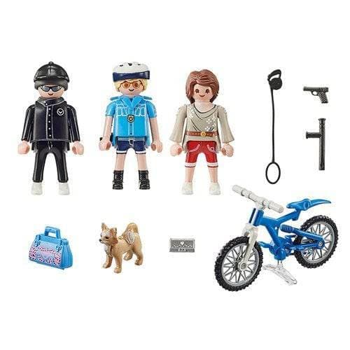 Playmobil 70573 Police Bicycle with Thief - by Playmobil