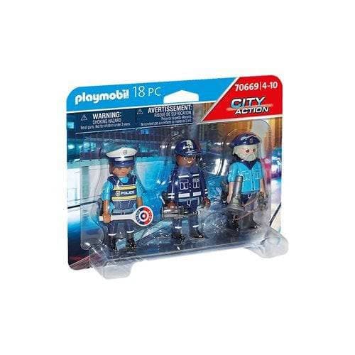 Playmobil 70669 Police Figure Set - by Playmobil