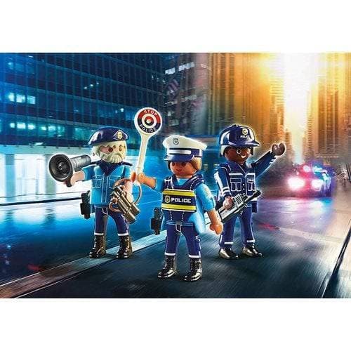 Playmobil 70669 Police Figure Set - by Playmobil