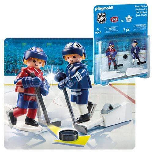 Playmobil 9013 NHL Rivalry Series - MTL vs TOR Action Figure 2-Pack - by Playmobil