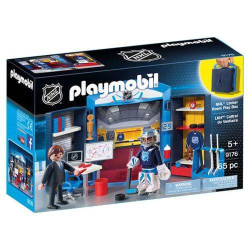 Playmobil 9176 NHL Locker Room Play Box - by Playmobil