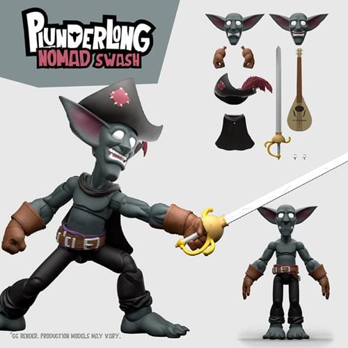 Plunderlings - Plunderlong 1:12 Scale Action Figure - Select Figure(s) - by Lone Coconut