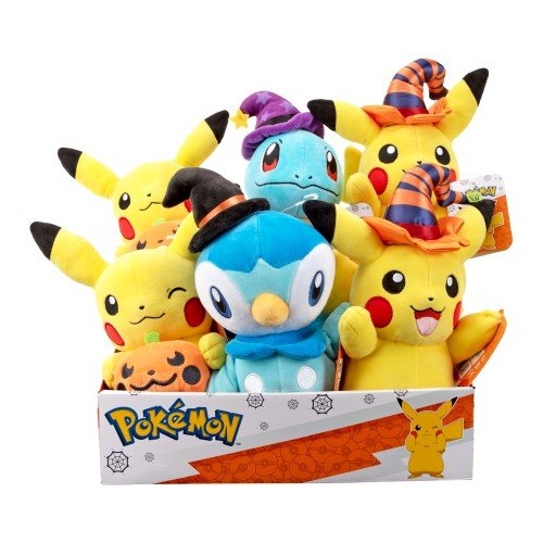 Pokemon 8 Inch Plush Halloween Edition - Select Figure(s) - by Jazwares