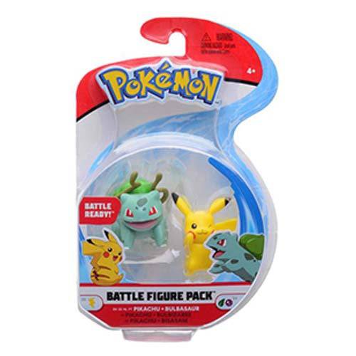 Pokemon Battle 2 Inch And 3 Inch Figure Packs(50077) - Select Figure(s) - by Jazwares