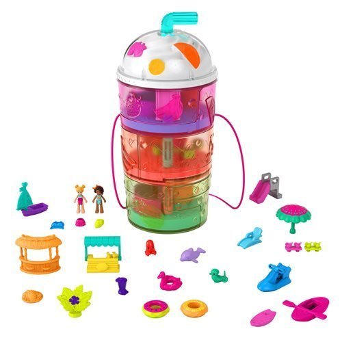 Polly Pocket Spin 'n Surprise Waterpark Playset - by Mattel