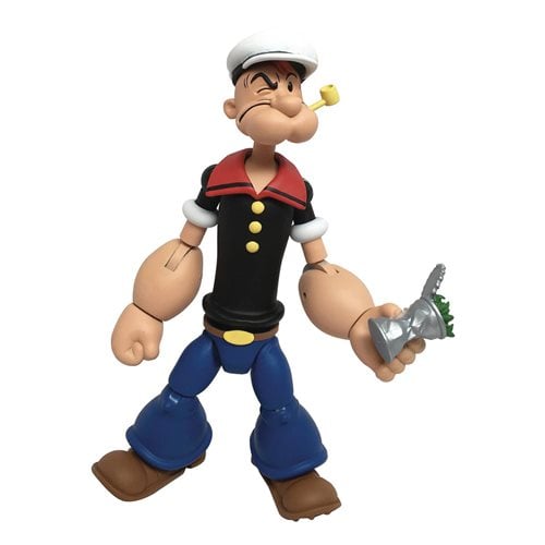 Popeye Classics Wave 1 Popeye the Sailor Man 1:12 Scale Action Figure - by Boss Fight Studio