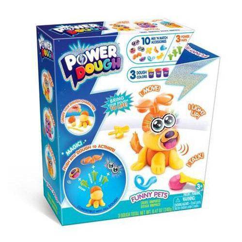 Power Dough Medium - Funny Pets - by Canal Toys USA