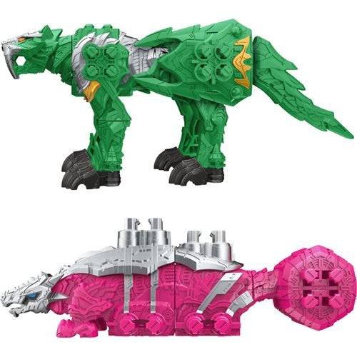 Power Rangers Dino Fury Ankylo Hammer and Tiger Claw Zord Set - by Hasbro