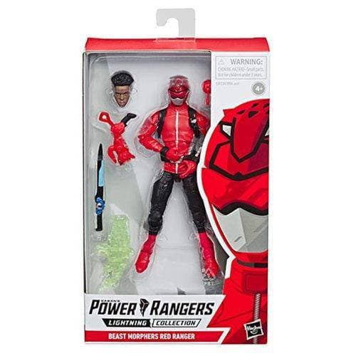 Power Rangers Lightning Collection Beast Morphers Red Ranger 6-Inch Action Figure - by Hasbro