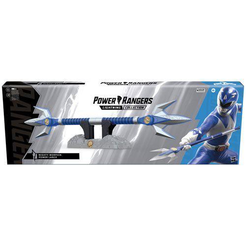 Power Rangers Lightning Collection Mighty Morphin Blue Ranger Power Lance - by Hasbro